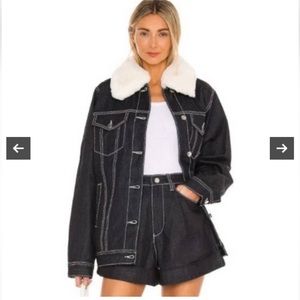 WEWOREWHAT High Waisted Denim Shorts